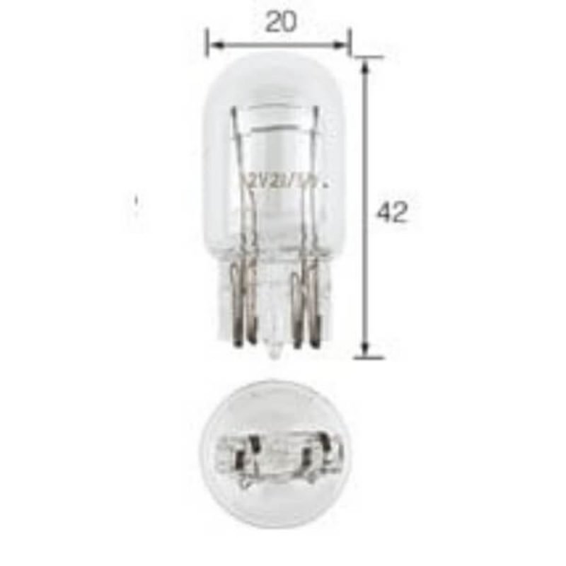 "Narva Premium 12V Wedge Globe - 21/5W T-20mm W3 X 16Q"