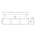 "Hella Jumbo-S LED Triple Module Stop/Rear Position/Rear Direction Indicator/Reversing Lamp - High Visibility & Quality!" "Hella Jumbo-S LED Triple Module Stop/Rear Position/Rear Direction Indicator/Reversing Lamp - High Visibility & Quality!"