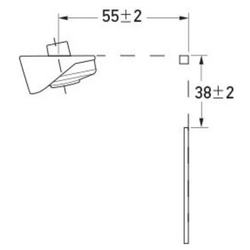 "Hella Duraled Flush Mount Number Plate Insert - Stylish & Durable Car Accessory"