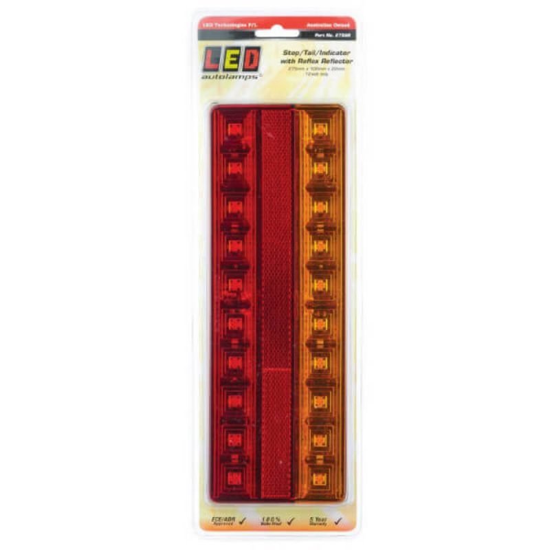 Led Autolamps 275Ar Stop/Tail/Indicator/Reflector Combination Lamp - Multivolt