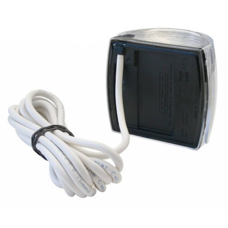 "Hella Naviled Pro 2Nm Port Black Shroud Navigation Lamp - Illuminate Your Path with Professional Navigation Lighting"