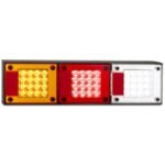 LED Autolamps 460ARWM Stop/Tail/Indicator/Reverse/Reflector Combination Lamp