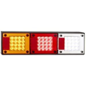 LED Autolamps 460ARWM Stop/Tail/Indicator/Reverse/Reflector Combination Lamp