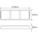 Led Autolamps 80Barr Stop/Tail/Indicator Triple Combination Lamp