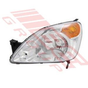Honda Crv 2002 - Head Lamp - Lefthand - Manual- Amber/Clear