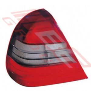 Mercedes Benz W202 C Class 1997-99 Rear Lamp - Lefthand - All Smokey/Red