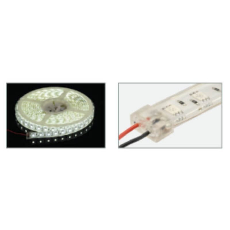 "Narva 87810 12V Waterproof LED Strip - High Output Cool White (6000K) 5M Reel"