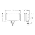 "Hella Comet 450 Spread Beam Driving Lamp: Brighten Your Drive with Maximum Visibility"