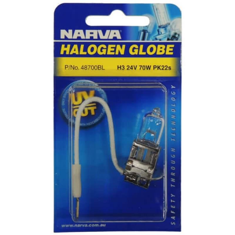 "Narva H3 Globe 24V 70W Standard - 1 Piece | High Quality Lighting Solution" "Narva H3 Globe 24V 70W Standard - 1 Piece | High Quality Lighting Solution"