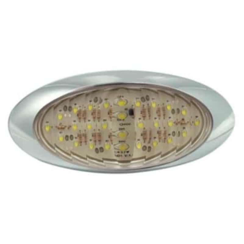 Led Autolamps 5437W Single Reverse Oval Lamp (Blister) Led Autolamps 5437W Single Reverse Oval Lamp (Blister)