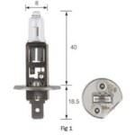 "Narva Halogen H1 Globe 12V 55W P14.5S Plus 30 - Brighten Your Drive!"