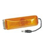 "Narva Indicator Lamp - Side Sealed Amber with Self Ground Grey Base - Illuminate Your Vehicle!"