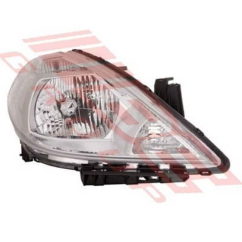 Nissan Tiida - C11 - 5 Door H/B - 2005 - Headlamp - Righthand - Chrome - Electric Nissan Tiida - C11 - 5 Door H/B - 2005 - Headlamp - Righthand - Chrome - Electric