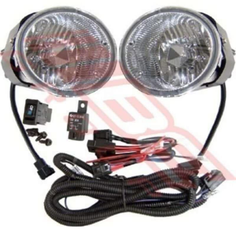 Nissan Navara D22 2002 - Facelift Fog Lamp - Set - Left & Right - W/Wiring & Switch