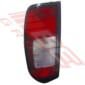 Nissan Navara D22 1998 - Rear Lamp - Lefthand - Red/Clear