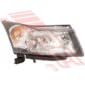 Holden Cruze 2009- Headlamp - Righthand - Electric - Black