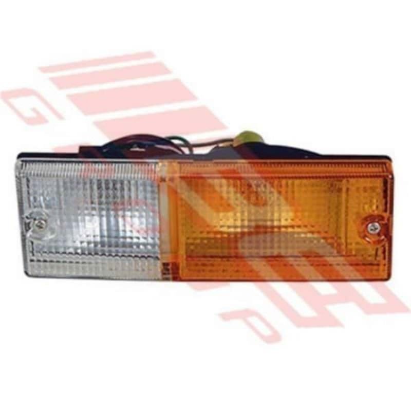 Holden Rodeo 1989- Bumper Lamp - Righthand - Amber/Clear Holden Rodeo 1989- Bumper Lamp - Righthand - Amber/Clear