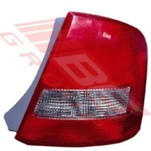 Mazda 323/Protege Bj 1999 - Sedan Rear Lamp - Righthand - Red/Clear