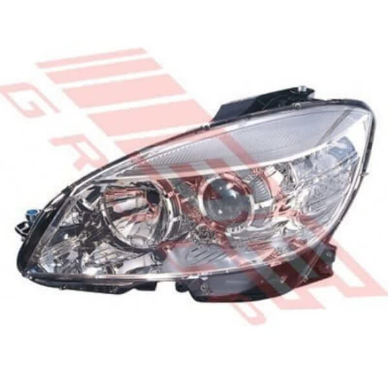 Mercedes Benz W204 C Class 2006-09 Headlamp - Lefthand - Electric Mercedes Benz W204 C Class 2006-09 Headlamp - Lefthand - Electric