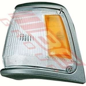 Toyota Hilux 2Wd 1989-91 Grey Trim Corner Lamp - Lefthand - Amber/Clear