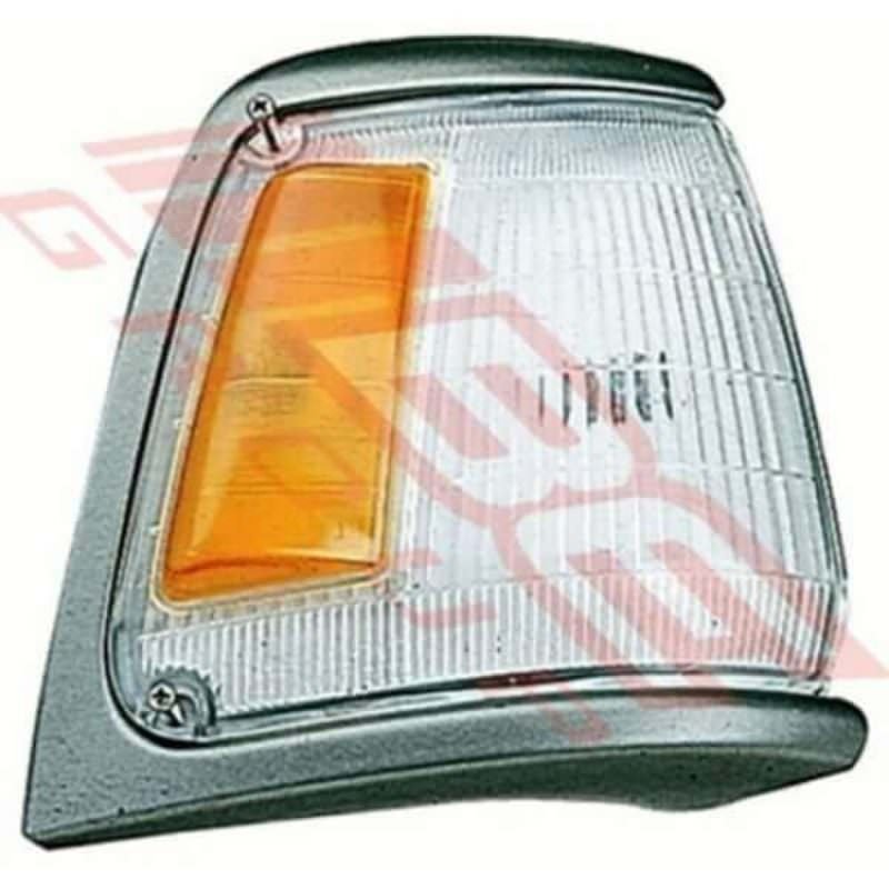 Toyota Hilux 2Wd 1989-91 Grey Trim Corner Lamp - Righthand - Amber/Clear Toyota Hilux 2Wd 1989-91 Grey Trim Corner Lamp - Righthand - Amber/Clear