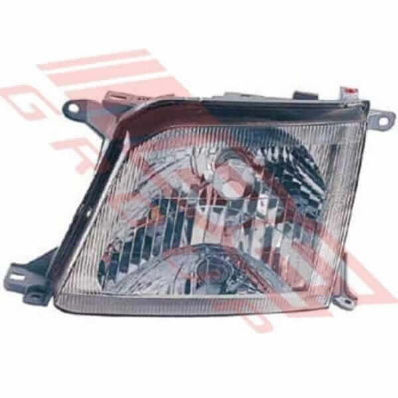 Toyota Landcruiser Prado J95 F/L 2000- Headlamp - Lefthand - Clear Type Toyota Landcruiser Prado J95 F/L 2000- Headlamp - Lefthand - Clear Type