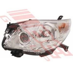 Toyota Landcruiser Prado 2009- Kzj150 Headlamp -  Lefthand