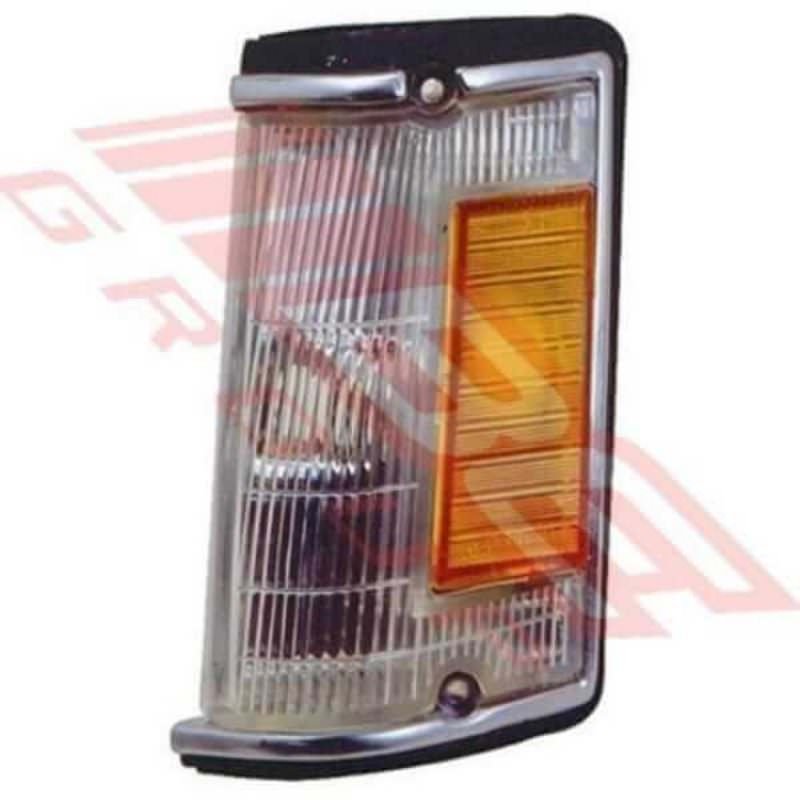 Toyota Corolla Ke76 S/W 1984-88 Corner Lamp - Lefthand - Amber/Clear Toyota Corolla Ke76 S/W 1984-88 Corner Lamp - Lefthand - Amber/Clear