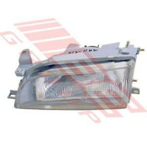 Toyota Corolla Ae100 Sdn 1992- Headlamp - Lefthand -  - Glass Lens