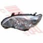 Toyota Corolla 2010- Sedan Headlamp - Lefthand - Electric