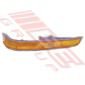 Toyota Hiace 1993- Import Front Lamp - Lefthand - Amber With Grey Trim