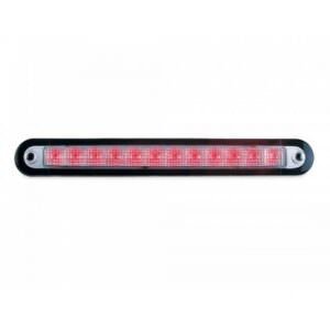 "Hella 12V Blue LED Strip Signal Warning Lamp - Bright & Visible Safety Light"