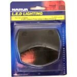 Narva 91666 9-33V 3 L.E.D Licence Plate Lamp in Black Housing & 0.5M Cable