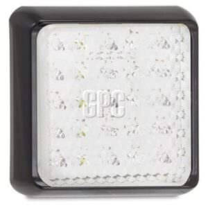 Led Autolamps 100Wm Single Reverse Lamp - Black Bracket