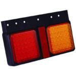 Led Autolamps 125Barmr Stop/Tail/Indicator/Reflector Double Combination Lamp - Rhs