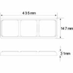 Led Autolamps 125Barrm Stop/Tail/Indicator Triple Combination Lamp Led Autolamps 125Barrm Stop/Tail/Indicator Triple Combination Lamp