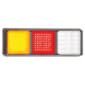 Led Autolamps 125Barwm Stop/Tail/Indicator/Reverse Triple Combination Lamp