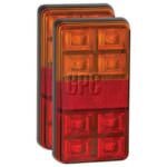 Led Autolamps 151Bar2 Stop/Tail/Indicator & Reflector Combination Lamp