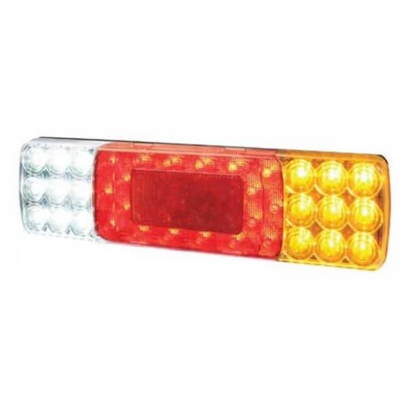 "Hella LED Stop/Rear Position/Rear Direction Indicator Lamp with Retro Reflector - Left or Right" "Hella LED Stop/Rear Position/Rear Direction Indicator Lamp with Retro Reflector - Left or Right"