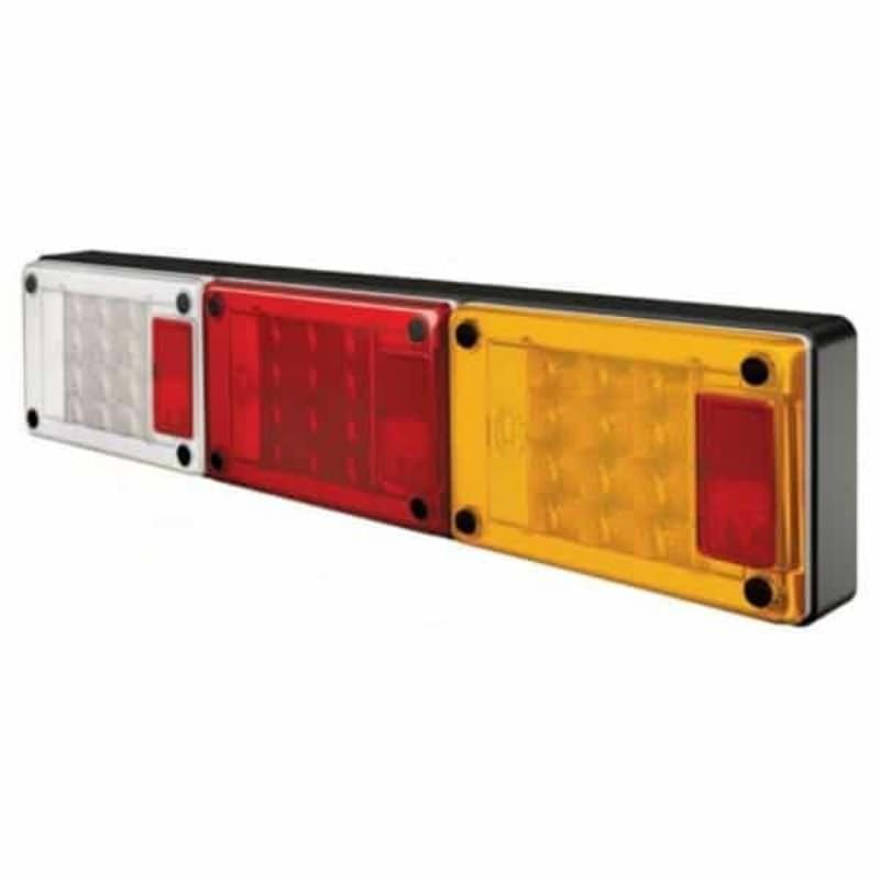"Hella Jumbo-S LED Triple Module Stop/Rear Position/Rear Direction Indicator/Reversing Lamp - High Visibility & Quality!" "Hella Jumbo-S LED Triple Module Stop/Rear Position/Rear Direction Indicator/Reversing Lamp - High Visibility & Quality!"