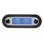 "Hella Wide Rim Rectangular Lamp - Blue | Brighten Up Your Home Decor"