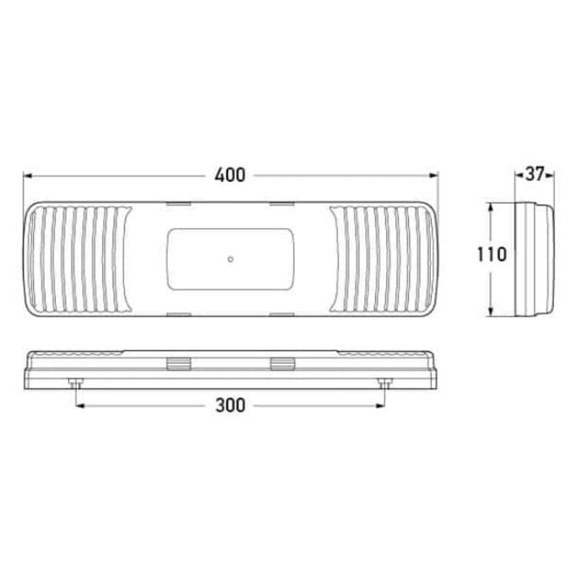 "Hella LED Stop/Rear Position/Rear Direction Indicator Lamp with Retro Reflector - Bright & Visible Lighting for Your Vehicle" "Hella LED Stop/Rear Position/Rear Direction Indicator Lamp with Retro Reflector - Bright & Visible Lighting for Your Vehicle"