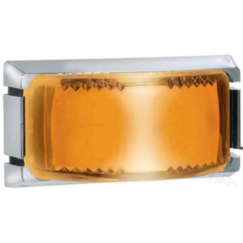 Narva 91646 9-33V Amber LED Side Direction Indicator Lamp with Oval Black Deflector Base and 2.5M Cable Narva 91646 9-33V Amber LED Side Direction Indicator Lamp with Oval Black Deflector Base and 2.5M Cable