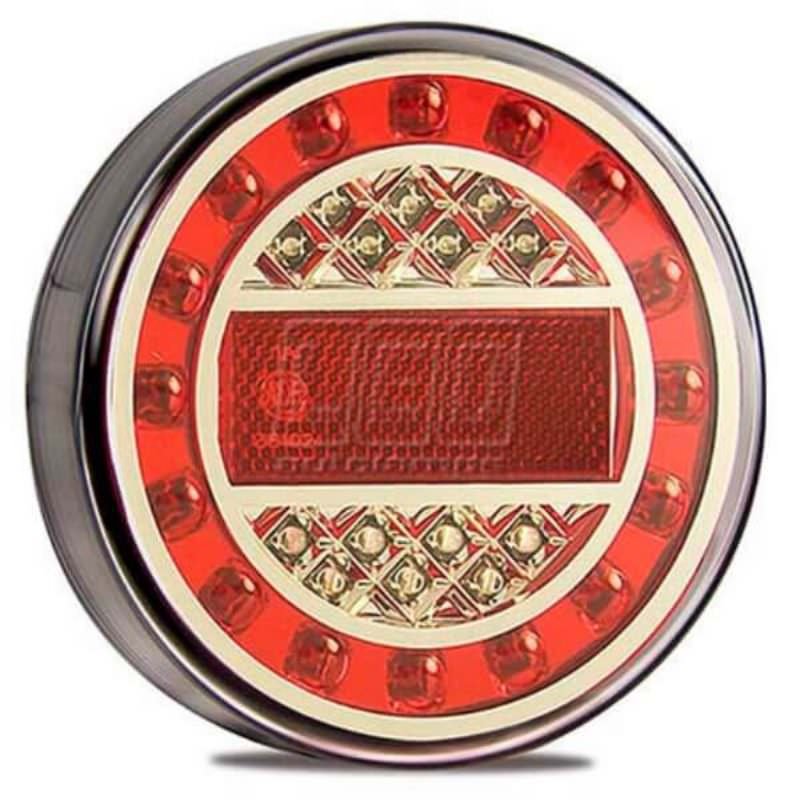 Led Autolamps Maxilamp1Xre Stop/Tail/Indicator/Reflector Single Combination Lamp