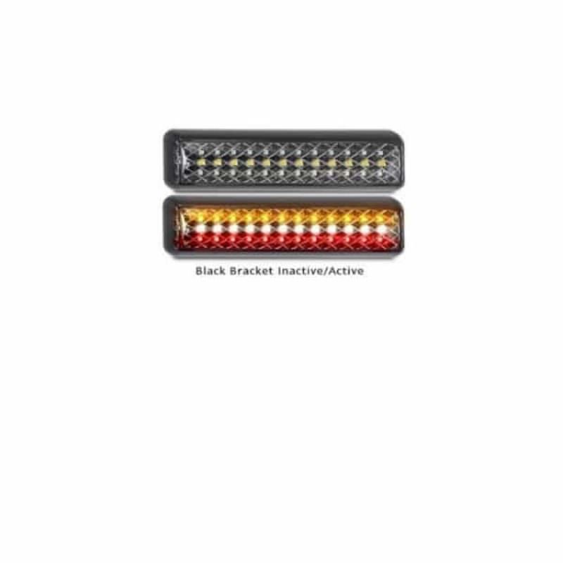 LED Autolamps 200BIRSTME2 Stop/Tail/Indicator/Reverse Combination Lamp - Black