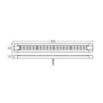 Narva 87543 500mm 12V/9-33V High Powered LED Strip Lamp Narva 87543 500mm 12V/9-33V High Powered LED Strip Lamp
