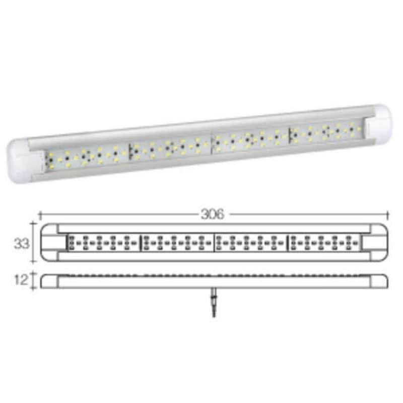 Narva 87543 500mm 12V/9-33V High Powered LED Strip Lamp Narva 87543 500mm 12V/9-33V High Powered LED Strip Lamp