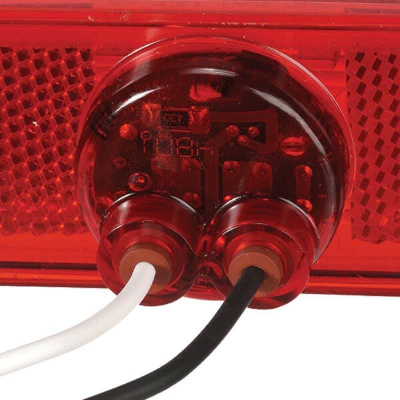 "Narva 91808 10-30V Red LED Rear End Outline Marker Lamp - Bright & Durable Lighting"