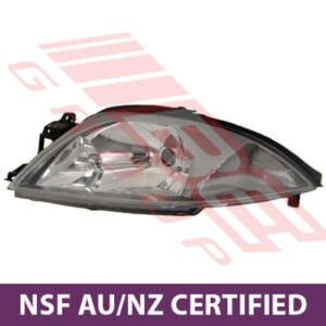 Ford Falcon Au 11/01 On 022569194-3Cf Headlamp Left Hand With Grey Reflector