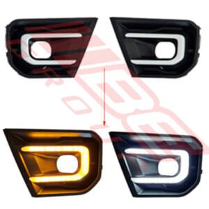 Ford Ranger 2022 On 2588394-70 Fog Lamp Cover Set Left & Right Hand